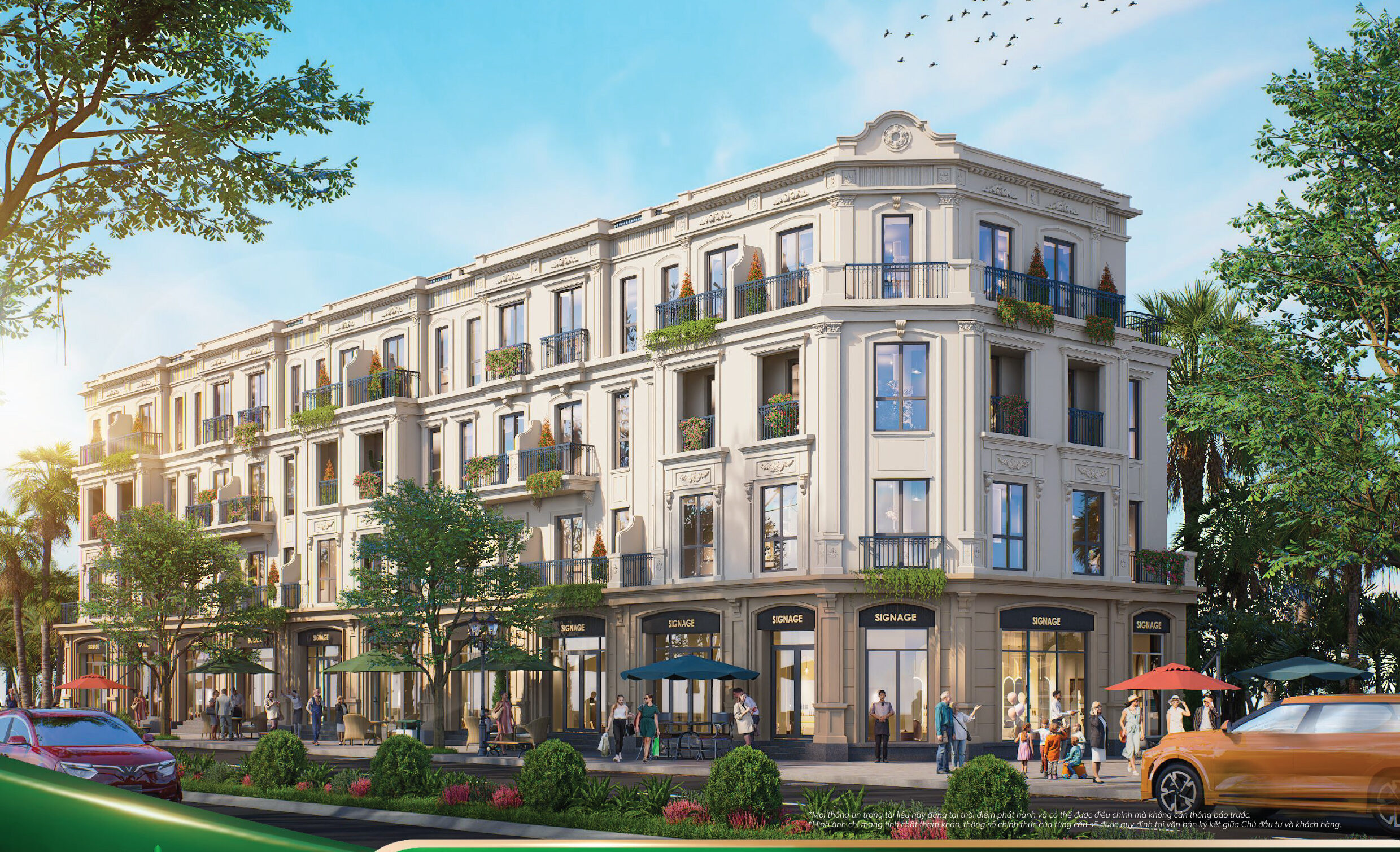 Nhà phố 100m2 căn liền kề Vinhomes Cần Giờ mức giá ~133tr/m2