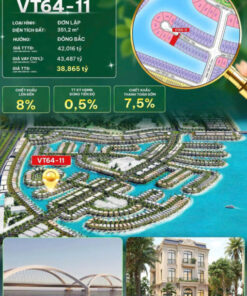 Bán biệt thự đơn lập hướng Đông Bắc, thuộc khu Vịnh Tiên, Vinhomes Cần Giờ