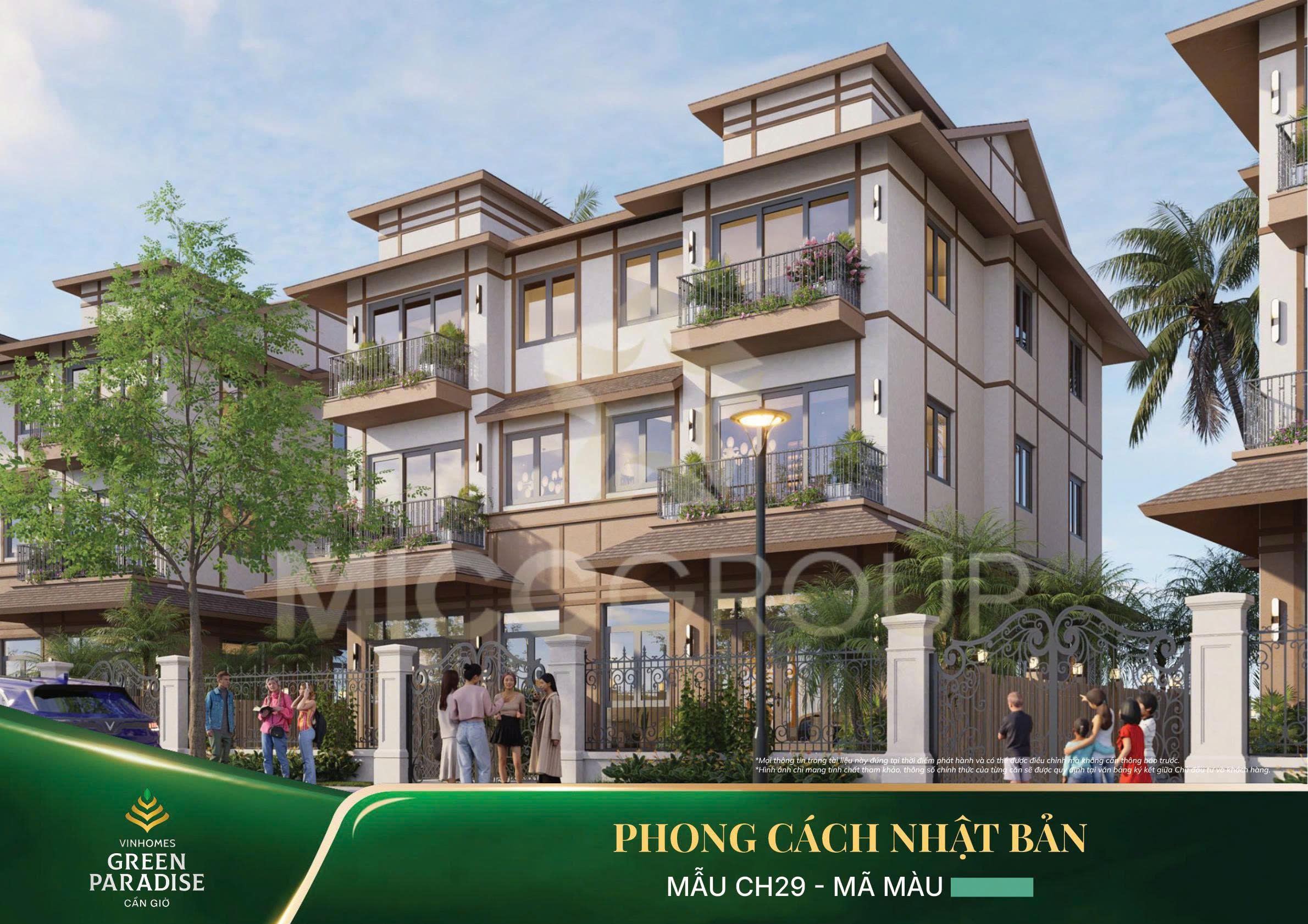 Phối cảnh biệt thự song lập Vinhomes Cần Giờ